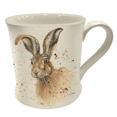 Bree Merryn Fine China Mug, 250ml – Hugh the Hare