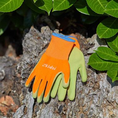 Briers Junior Digger Gloves – Orange & Green