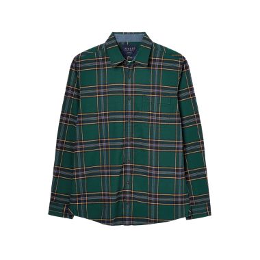 Joules Men's Buchannon Shirt - Green/Pink Check