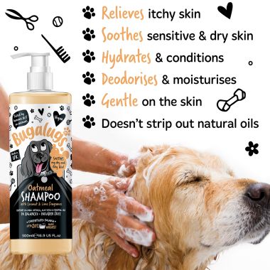 Bugalugs Oatmeal Dog Shampoo - 500ml