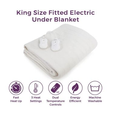 Carmen Fitted Electric Blanket – King Size 