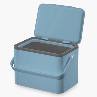 EKO Food Waste Caddy, 4L – Titanium Blue