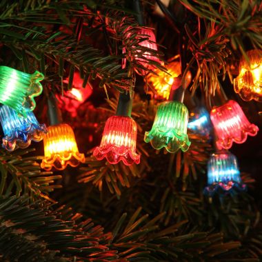 NOMA 40 Canterbury Belle Shades LED Classic String Lights, Multicoloured - 5m