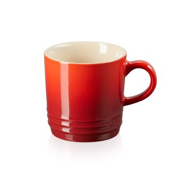 Le Creuset Stoneware Cappuccino Mug, 200ml - Cerise
