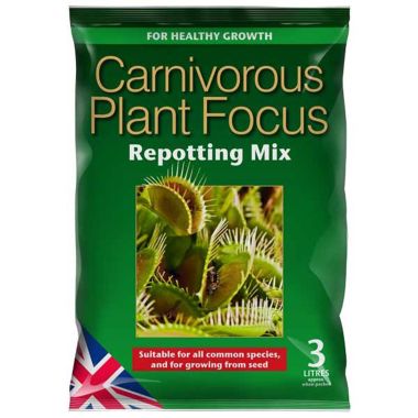 Growth Technology Carnivorous Plant Focus Repotting Mix - 3L