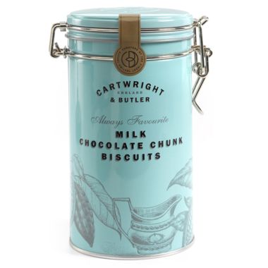 Cartwright & Butler Milk Chocolate Chunk Biscuits Tin