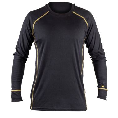 CAT Men's Thermo Long Sleeve Shirt - Black