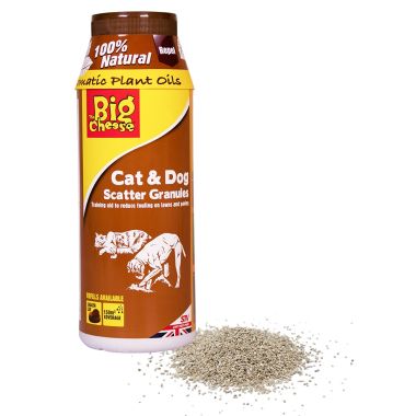 The Big Cheese Cat and Dog Scatter Granules - 450g