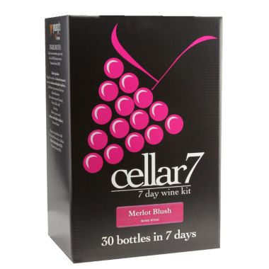Cellar 7 Wine Brewing Kit - Merlot Blush