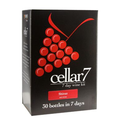 Cellar 7 Wine Brewing Kit - Shiraz