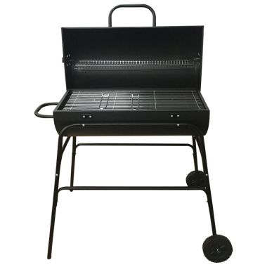Flame Master Smoker Charcoal Drum Barbecue