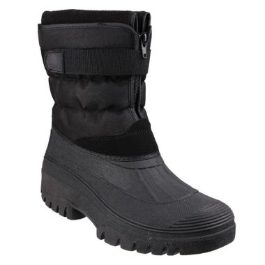 Cotswold Chase Snow Boots - Black