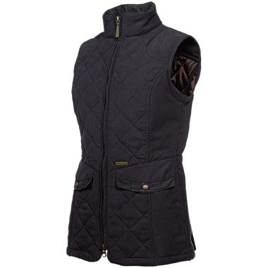 Baleno Women's Chester Quilted Bodywarmer - Navy Blue
