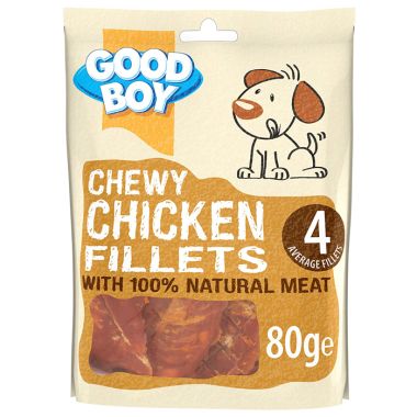 Good Boy Chewy Chicken Fillets - 10 Pack