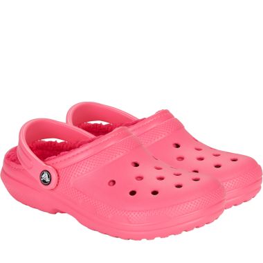 Crocs Unisex Classic Lined Clog – Hyper Pink