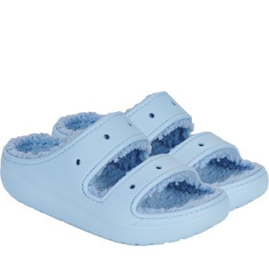 Crocs Unisex Classic Cozzzy Sandals - Blue Calcite
