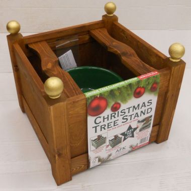 AFK Classic Wooden Christmas Tree Stand - Beech