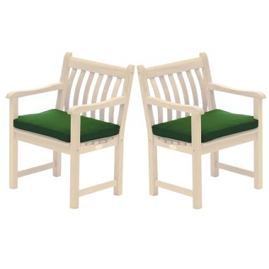 Alexander Rose Companion Set Cushions, Set of 2 - Green