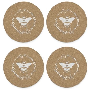 Cooksmart Set Of 4 Placemats  - Bumble Bee