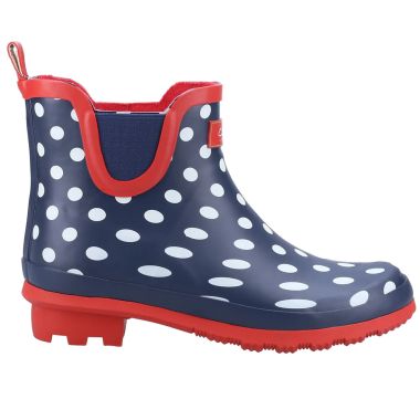 Cotswold Women's Blakney Waterproof Ankle Boots - Blue & Red