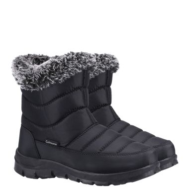 Cotswold Women's Longleat Snow Boot - Black 