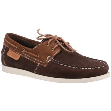 Cotswold Men's Mitchledean Boat Shoes - Chocolate