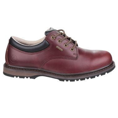 Cotswold Men's Stonesfield Leather Walking Shoes - Chestnut Brown