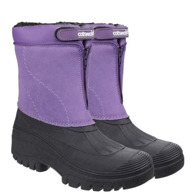 Cotswold Women's Venture Waterproof Snow Boots - Purple