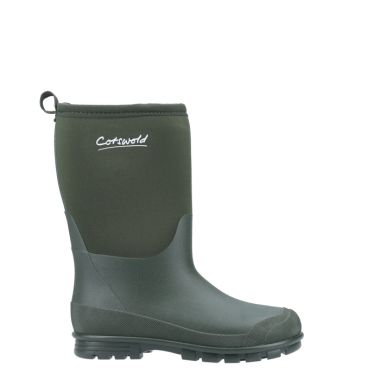 Cotswold Children's Hilly Wellingtons - Green