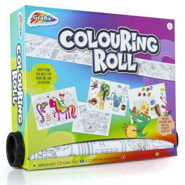 Grafix Creative Hands Colouring Roll Set