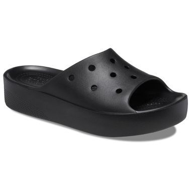 Crocs Women's Classic Platform Slides – Black