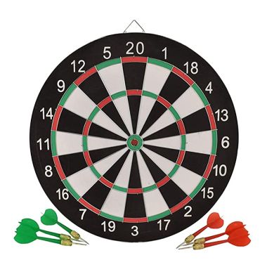 M.Y Outdoor Games 17” Double Sided Dart Board