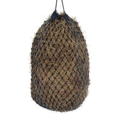 Shires Deluxe Haylage Net - Black/Blue, Small