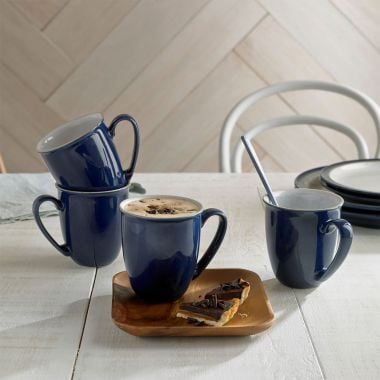 Denby Elements Coffee Mug – Dark Blue