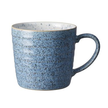 Denby Studio Blue Ridged Mug