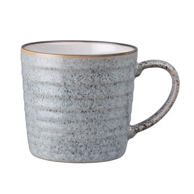 Denby Studio Grey Ridged Mug 