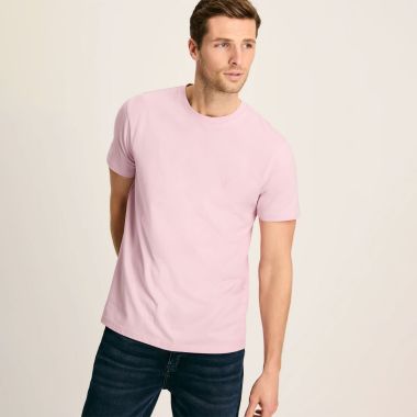 Joules Men's Denton Jersey T-Shirt - Pink