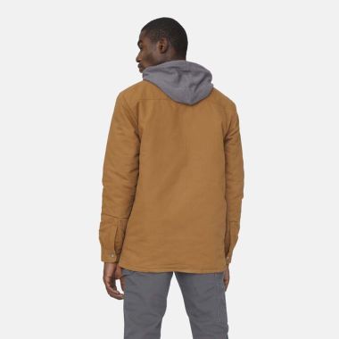 Dickies Hooded Shirt Jacket - Brown