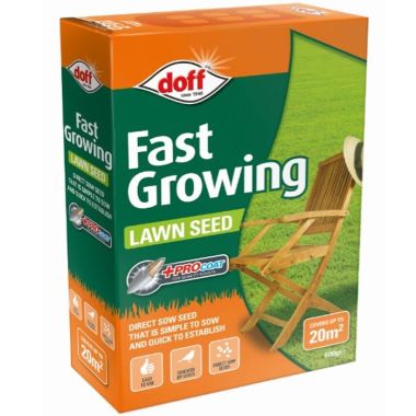 Doff Fast Growing Lawn Seed - 20m²