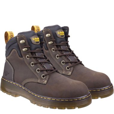 Dr Martens Brace Safety Boots - Brown