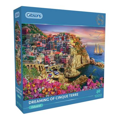 Gibsons Dreaming of Cinque Terre Jigsaw Puzzle - 1000 Piece