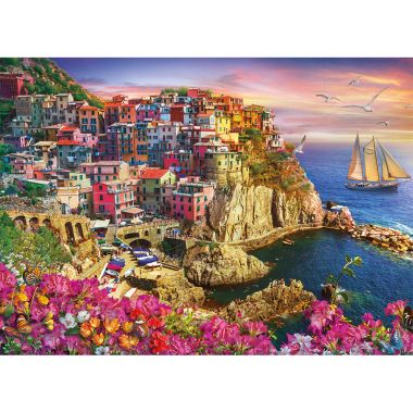 Gibsons Dreaming of Cinque Terre Jigsaw Puzzle - 1000 Piece