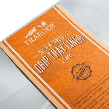 Traeger Scout & Ranger Drip Tray Liners - 5 Pack