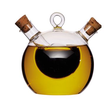 World of Flavours 2-in-1 Oil and Vinegar Cruet Bottle