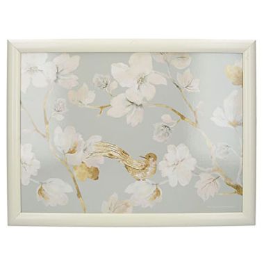 KitchenCraft Laptray - Duck Egg Floral
