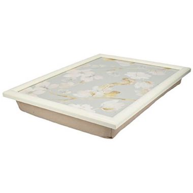 KitchenCraft Laptray - Duck Egg Floral