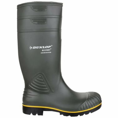 Dunlop Men's Acifort Heavy Duty Wellington Boots - Green