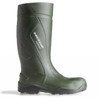 Dunlop Men's Purofort Plus Professional Wellington Boots - Green
