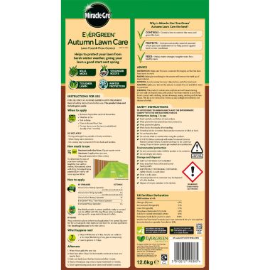 Miracle-Gro Evergreen Autumn Lawn Care - 360m²
