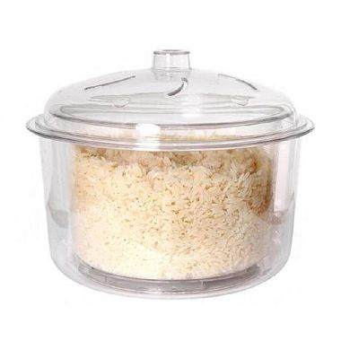 Easy Cook Microwave Multi Steamer - Clear